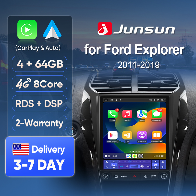 Japanese Lifestyle Hindi - Junsun ワイヤレスCarPlayスクリーン フォード エクスプローラー 2011-2019 カーオーディオ