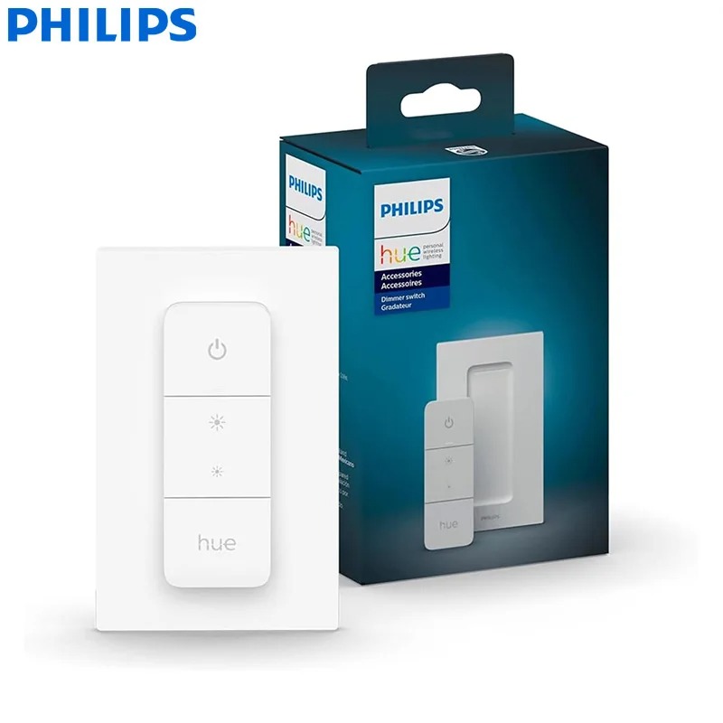Philips Bulb Hue - フィリップス Hue ホワイト スマート調光スイッチ リモートワイヤレス設置制御付き Hue