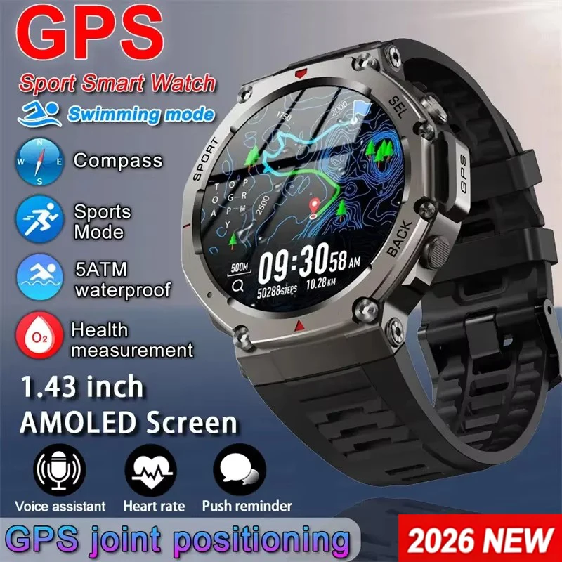 メンズスマートウォッチ GPS AMOLEDタッチスクリーン - Japanese Lifestyle Called のレビューと価格